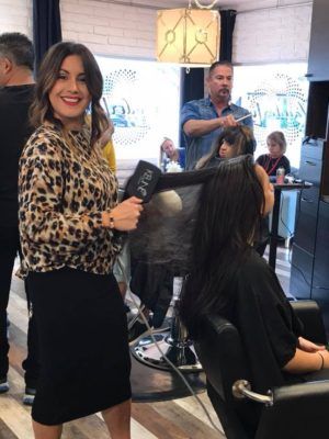 Hairdresser Posing for a Photo — Scottsdale, AZ — XanderLyn Salon
