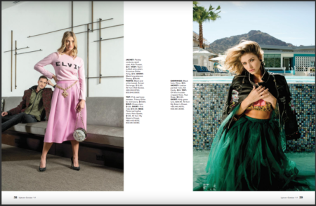 Models Posing for Magazine — Scottsdale, AZ — XanderLyn Salon