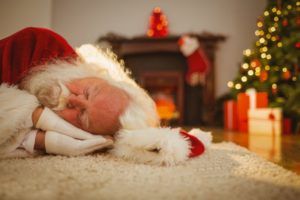 Sleeping Santa — Scottsdale, AZ — XanderLyn Salon