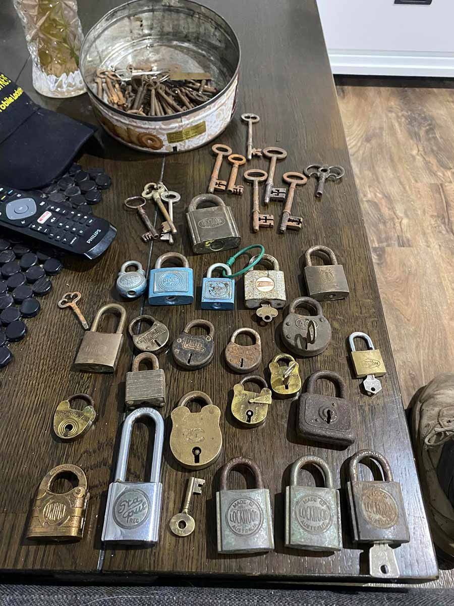 There Are Many Different Types Of Padlocks And Keys On The Table — ClarKEYS Mobile Locksmiths In Winter Valley, VIC