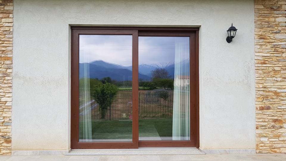 Finestre scorrevoli in legno
