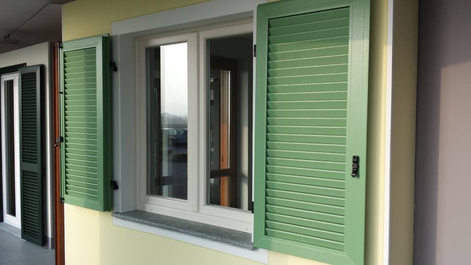 Finestra bianca in PVC