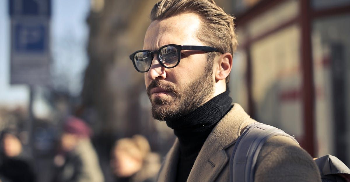 adult man with glasses