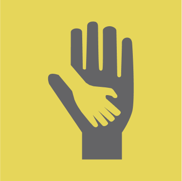hand in hand icon