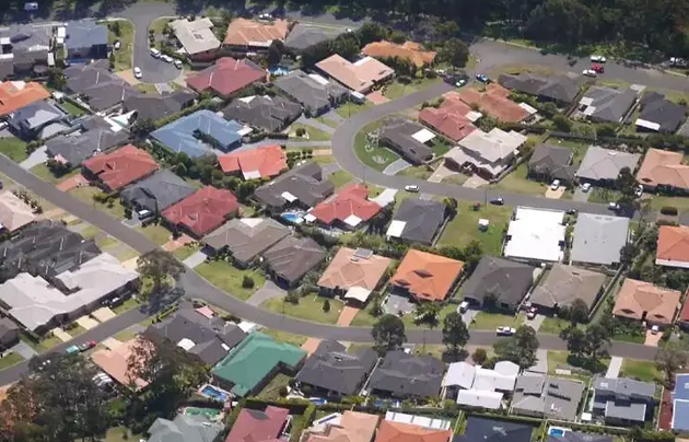 Aerial View of Suburban Houses — NatureWise Pest Control In Port Macquarie, NSW