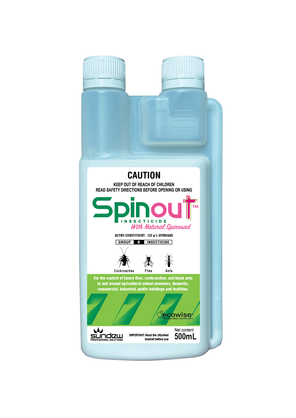 spinout organic pest spray bottle product image -  Eco-Friendly Pest Control Port Macquarie NatureWise 