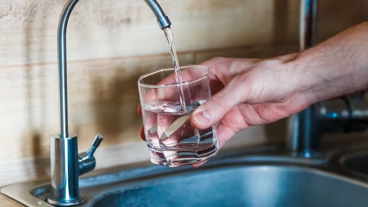 Person Filling a Glass With Water — NatureWise Pest Control In Port Macquarie, NSW