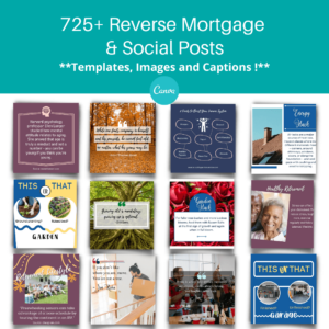 725+ Reverse Mortgage Content Bundle