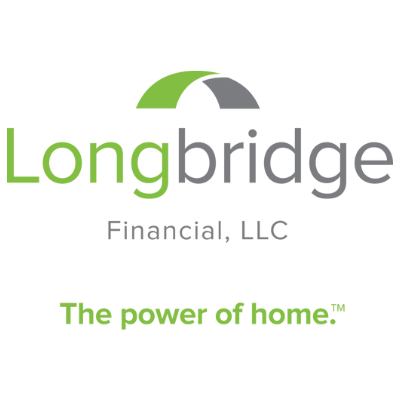 The logo for longbridge financial llc says the power of home.