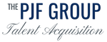 The logo for the pjf group talent acquisition.