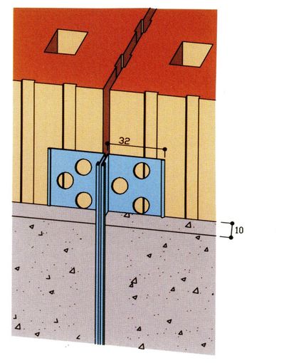 Catnic profilo angolare per intonaco (Lunghezza: 250 cm, adatto per:  intonaco spesso 14 mm, lamiera d'acciaio, con bordo in PVC)