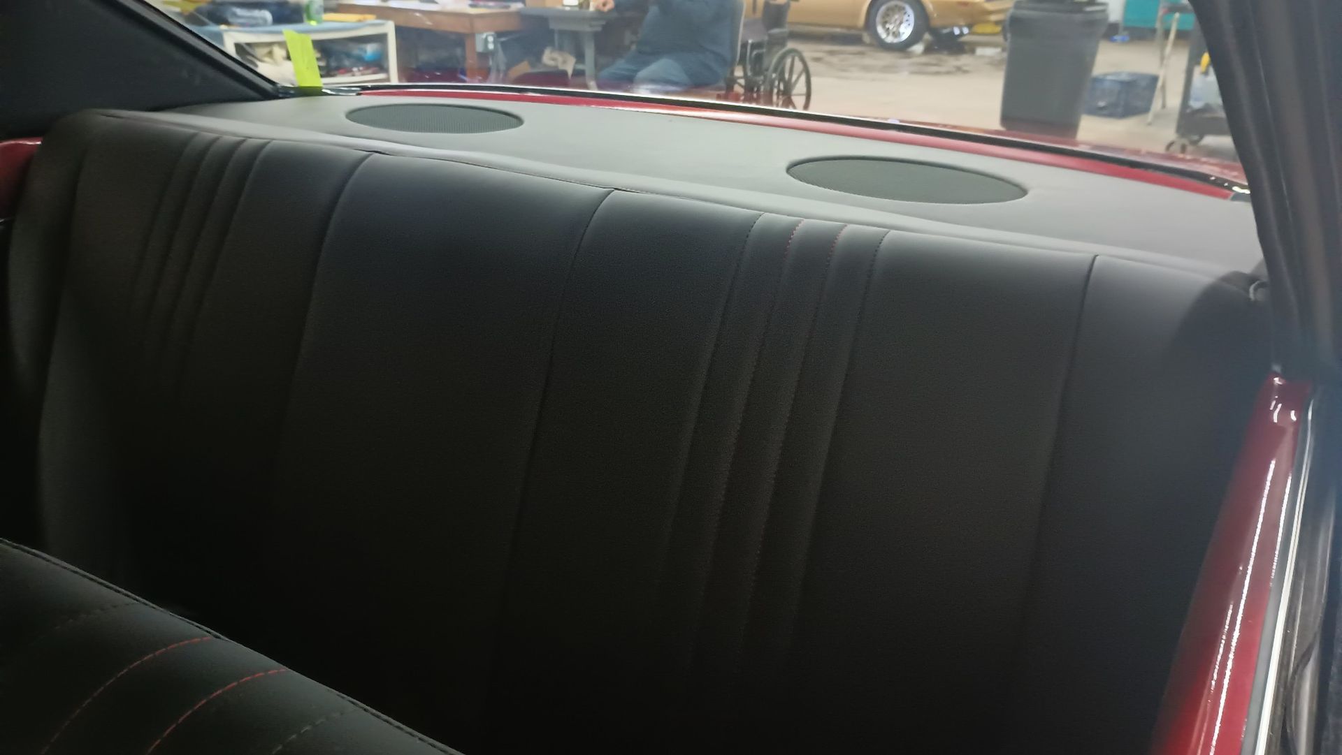 Car With Speaker | Kankakee, IL​ | Riverside Auto Trim & Glass Inc​