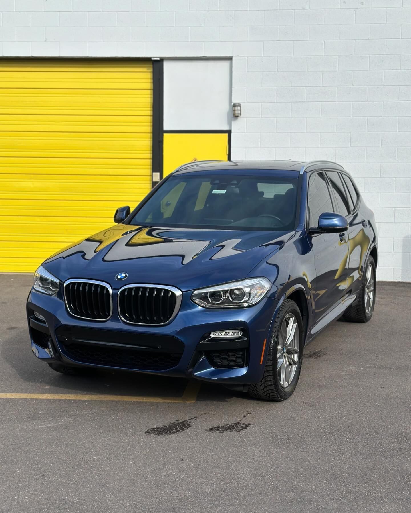 BMW with ceramic coating installed