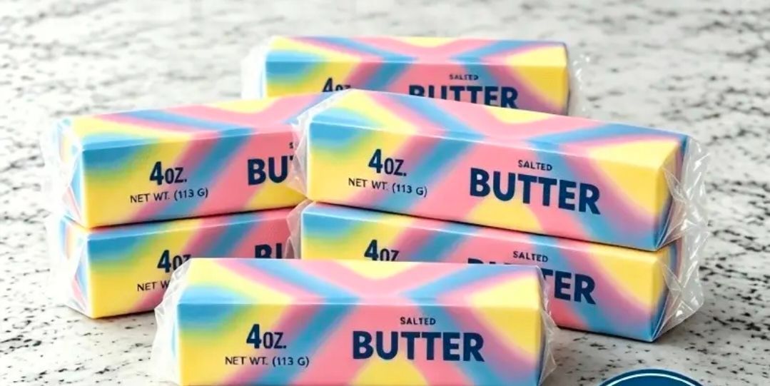 Rainbow butter squishy