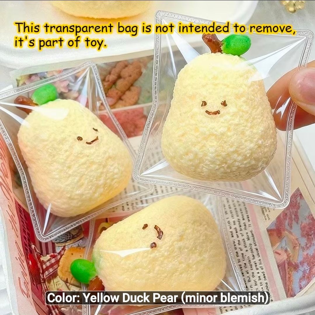 Taba Squishy, Hefengcl Handcrafted Cute Pear-Shaped