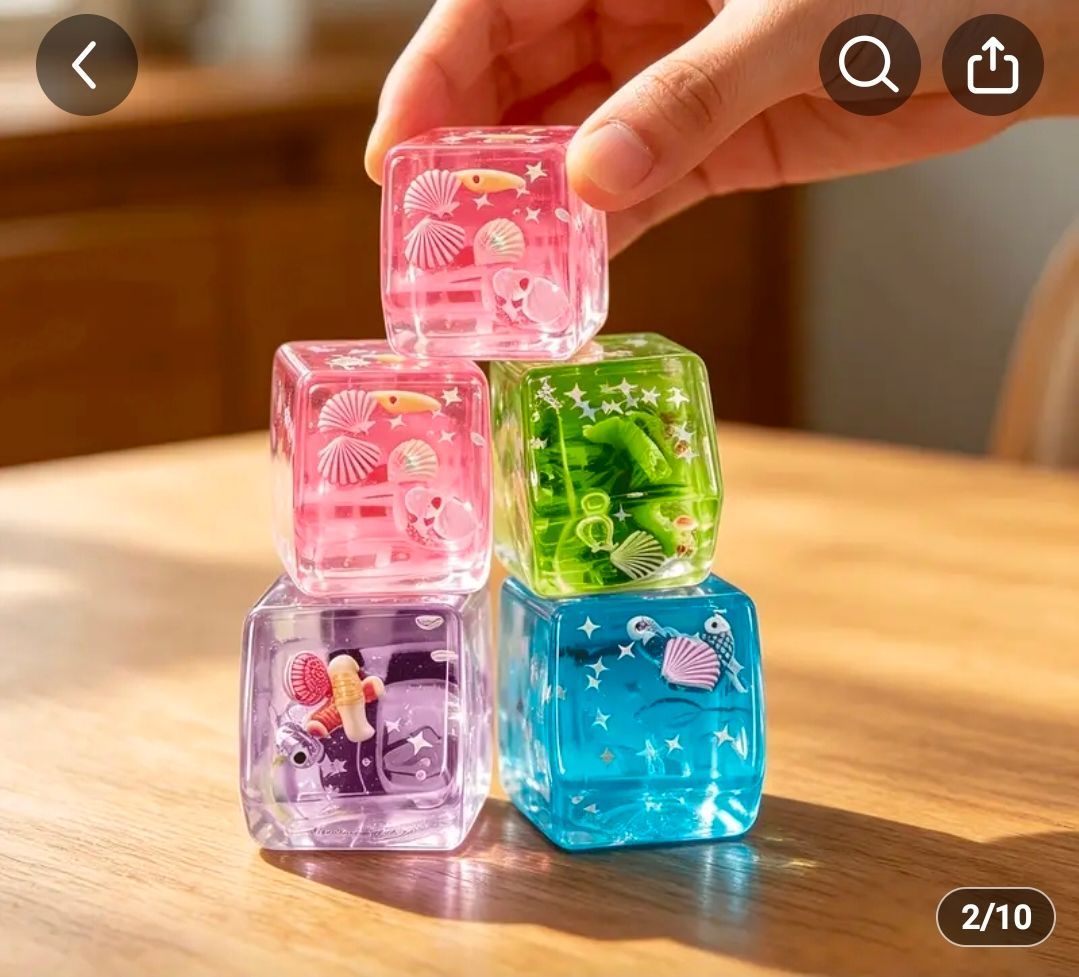 2026 New Ocean-Themed Wet Soft Slow-Rebound Relaxing Squeeze