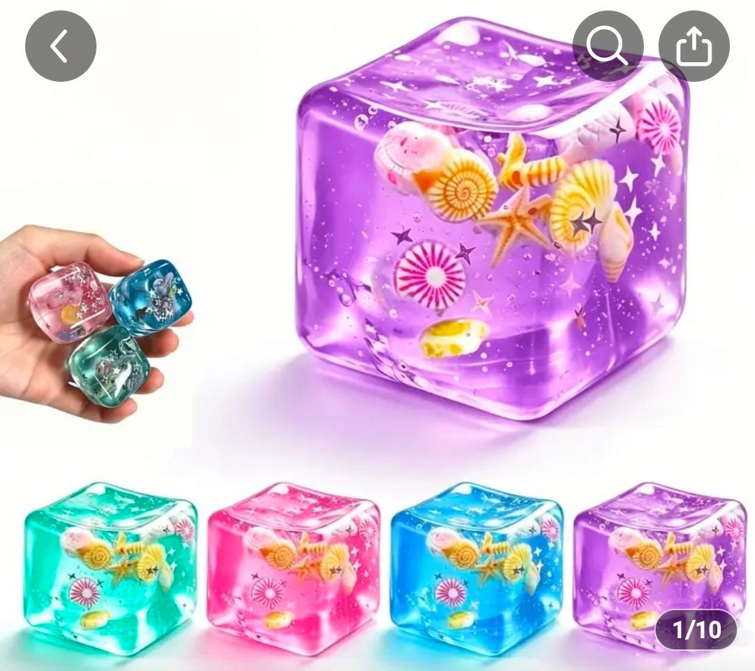 2026 New Ocean-Themed Wet Soft Slow-Rebound Relaxing Squeeze