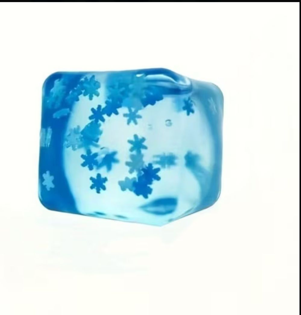 Slow Bounce Ice Cube squishy