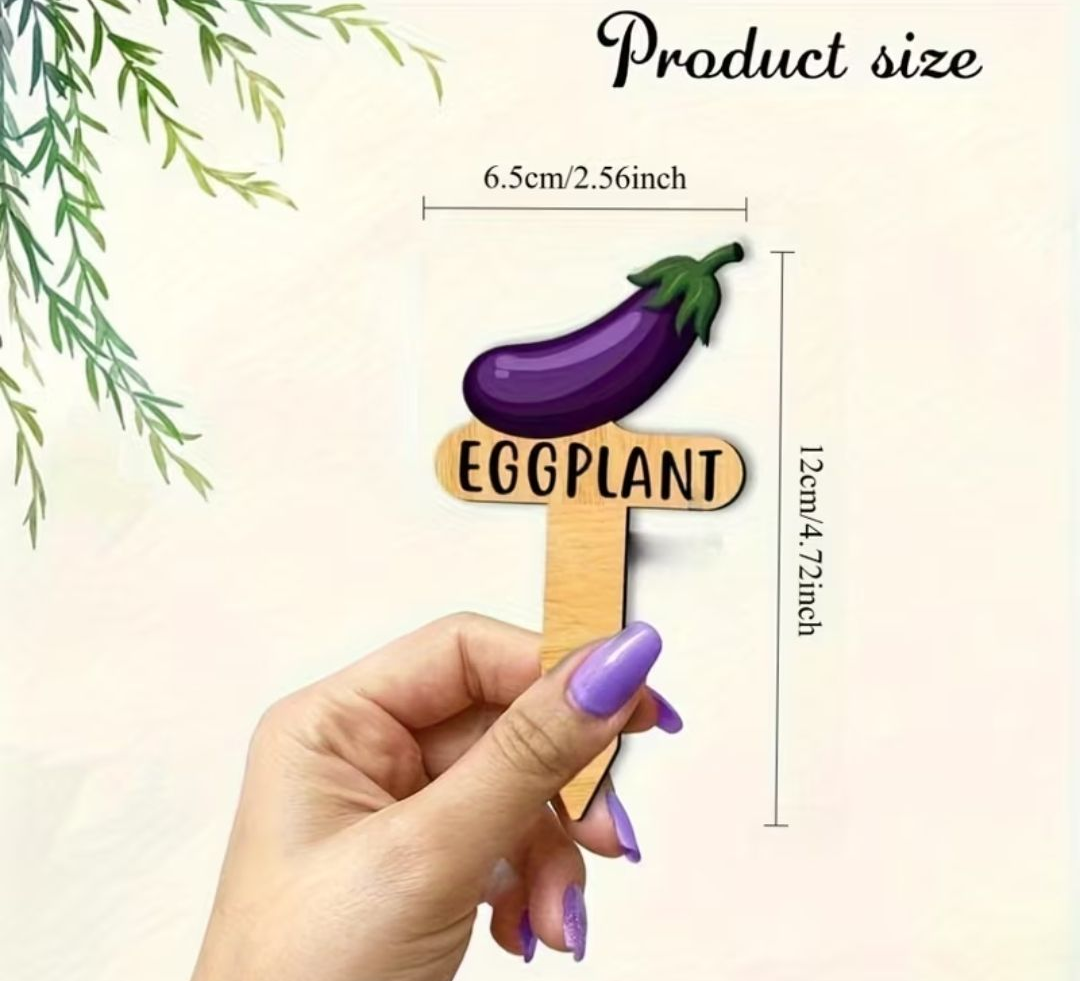 Wooden Plant Label Tags