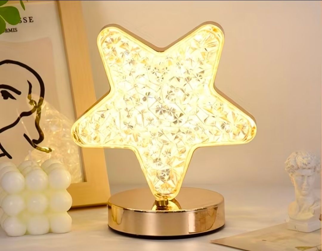 Crystal Table Lamp, STAR