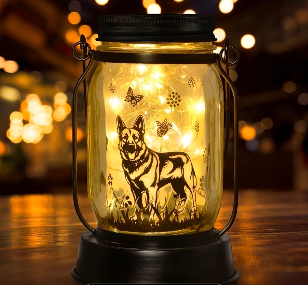 German Shepherd Solar Lanterns