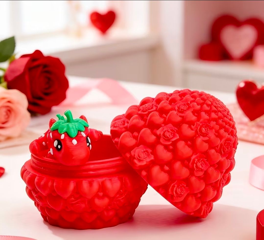 Mini Rose Heart Surprise Dragon Egg