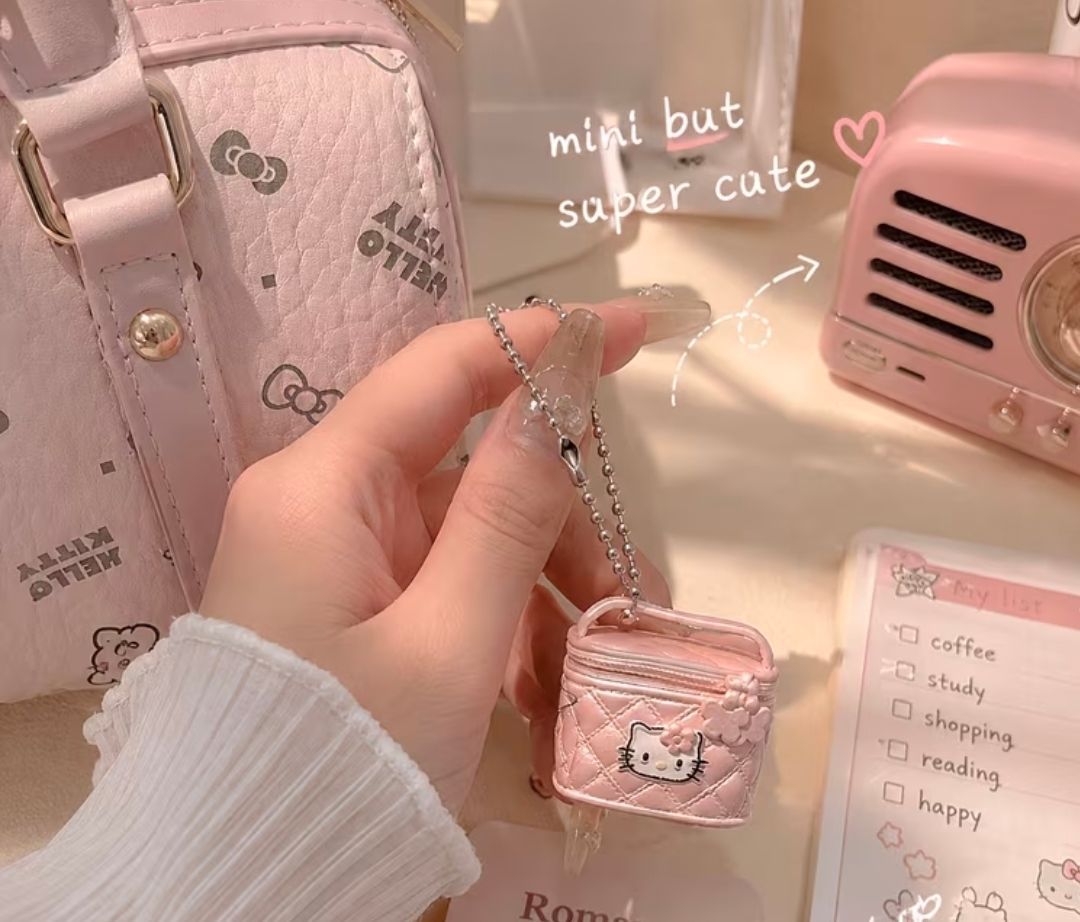 Sanrio Series Hello Kitty Cat Bag Phone Case Charm