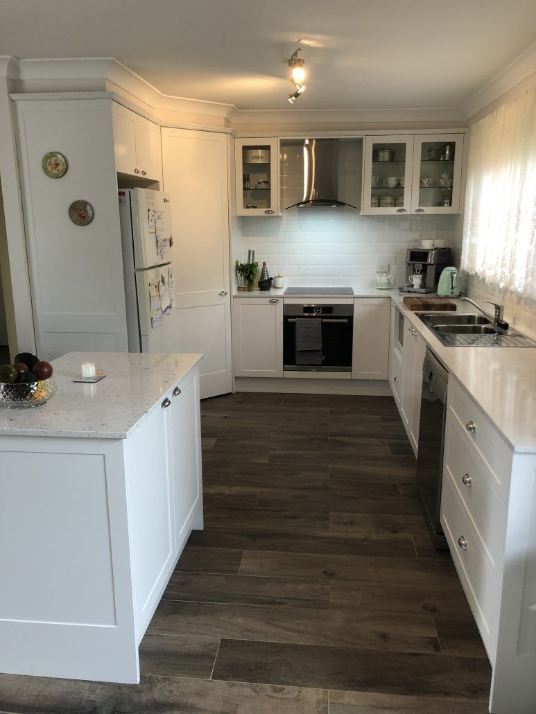 White Home Kitchen — Kitchen Designer in Tuggerah, NSW