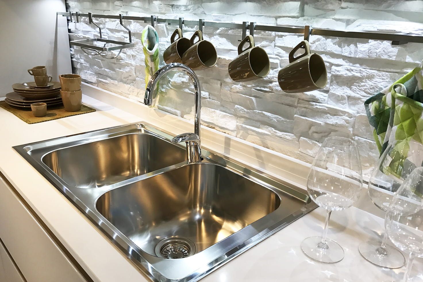 Kitchen Sinks With Tapwares — Kitchen Accessories in Charmhaven, NSW