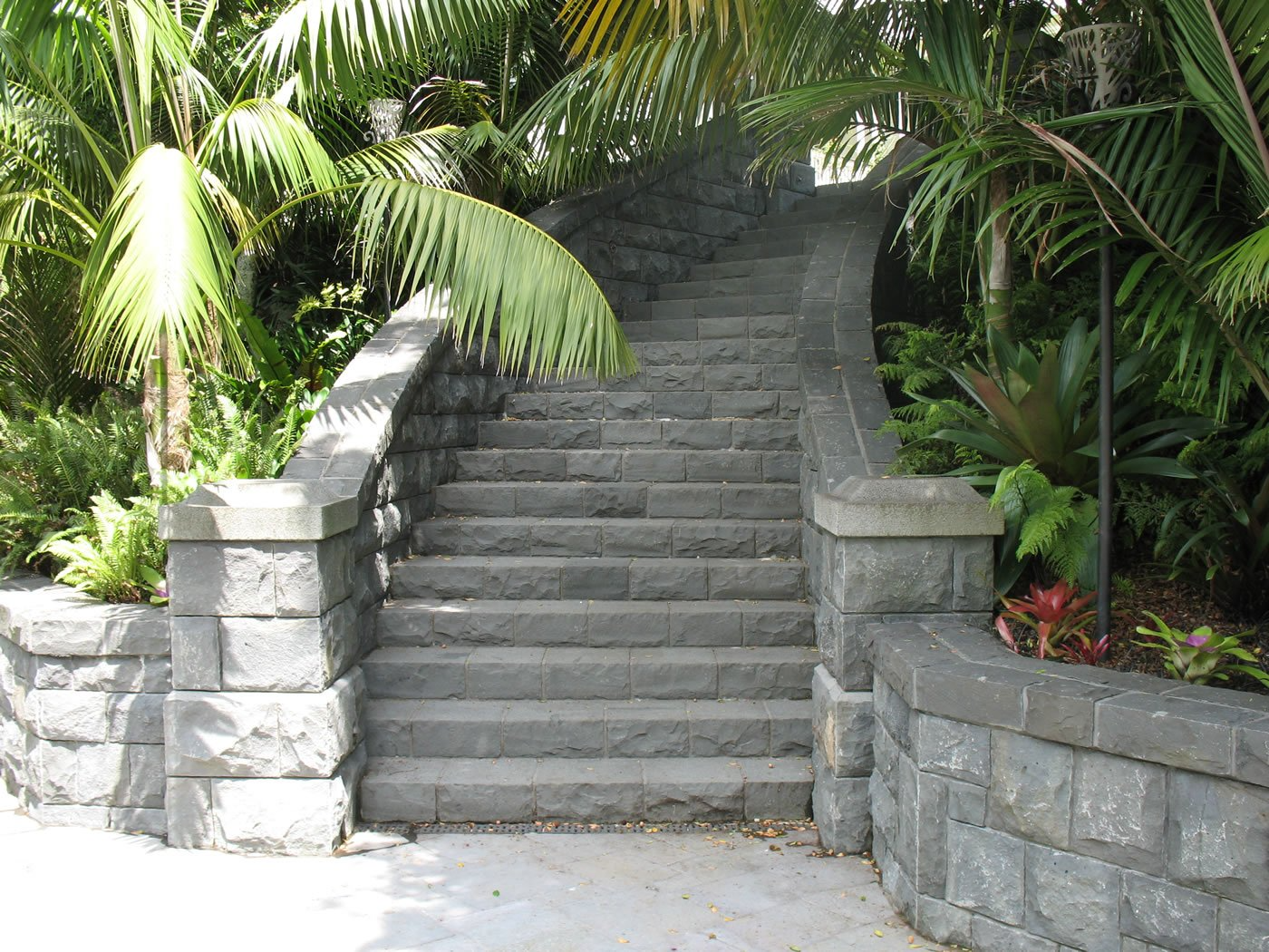 natural stonemasonry - stairs