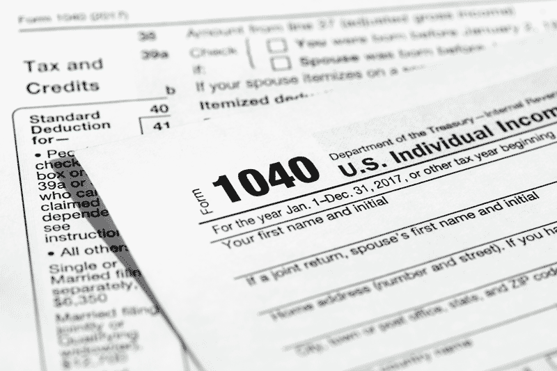 1040 tax form
