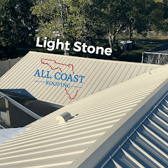 Light Stone Metal Roof – West Central Florida – All Coast Roofing LLC