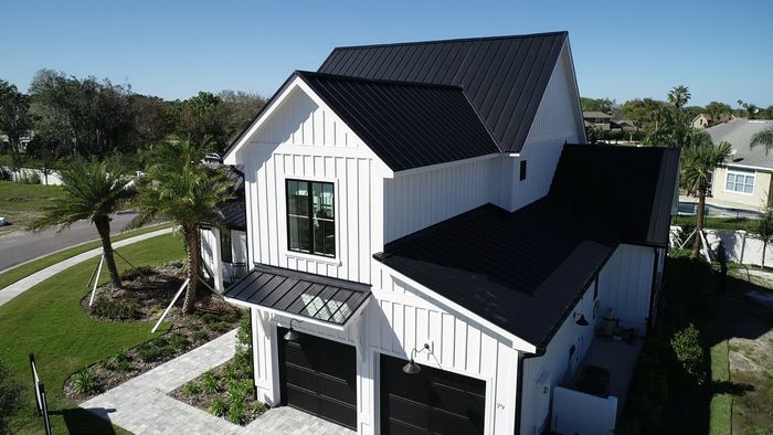 Black and White House – West Central Florida – All Coast Roofing LLC