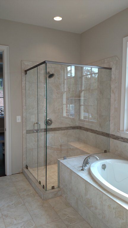 Isolated Shower Room — Opelika, AL — Precision Glass Company