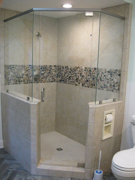 Customized Shape Bathroom — Opelika, AL — Precision Glass Company