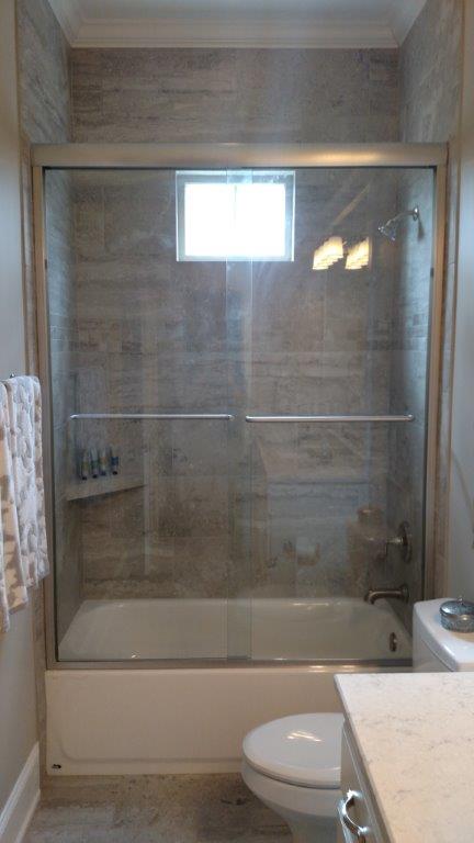 Semi-Frameless Glass Doors — Bathtub Glass Door in Opelika, AL