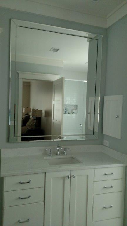 Mirror — Drawer Table with Mirror in Opelika, AL