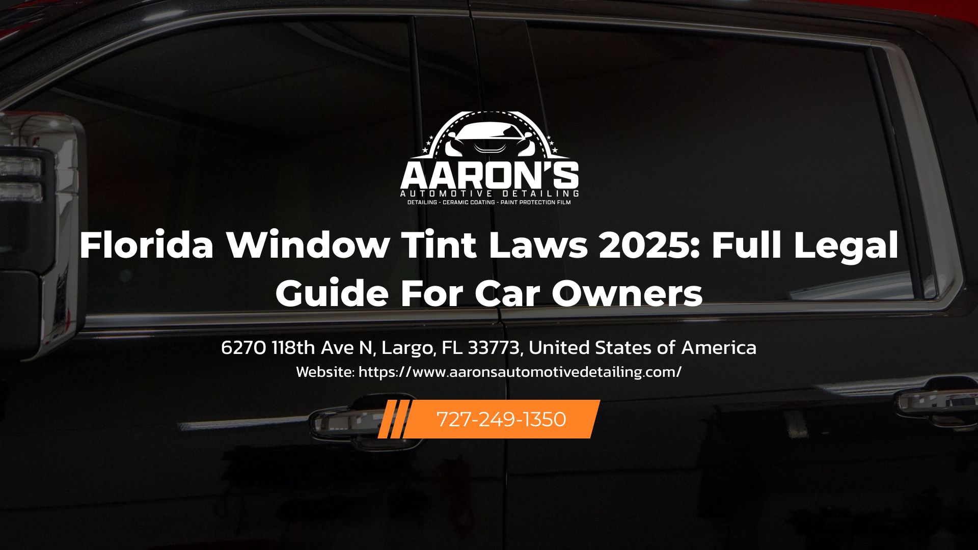 florida window tint laws