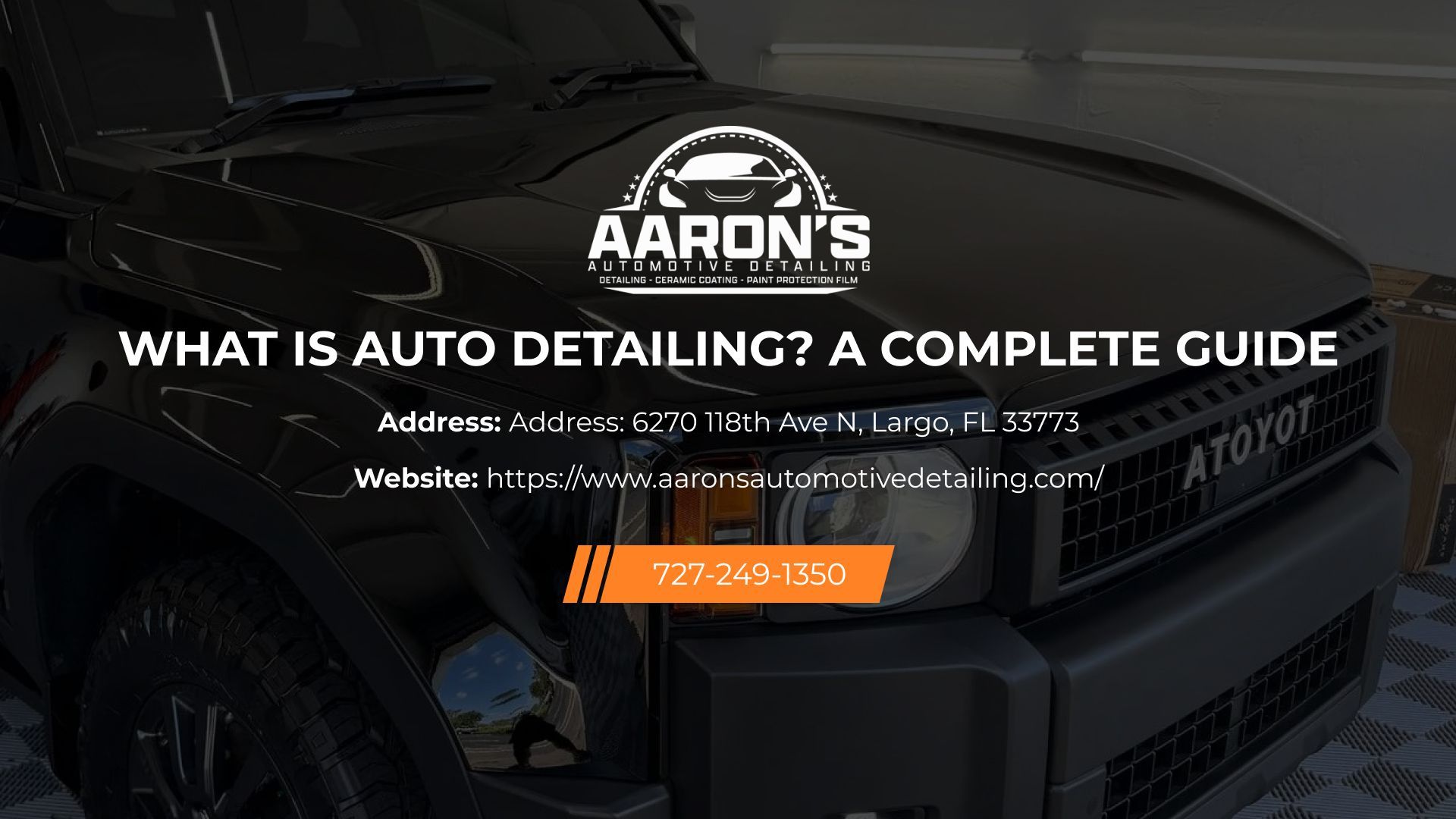 what is auto detailing