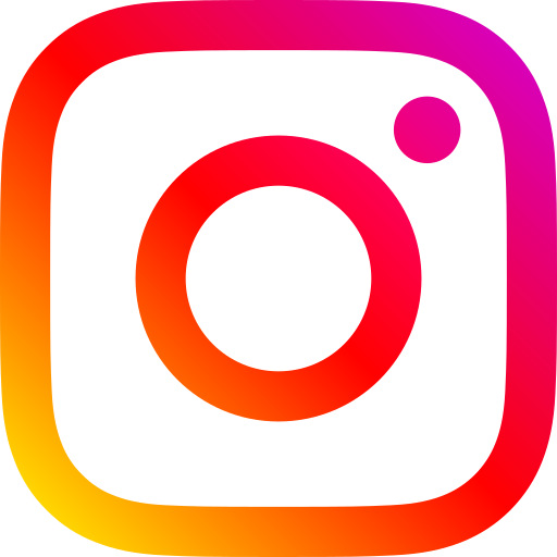 um logotipo colorido do instagram com fundo branco
