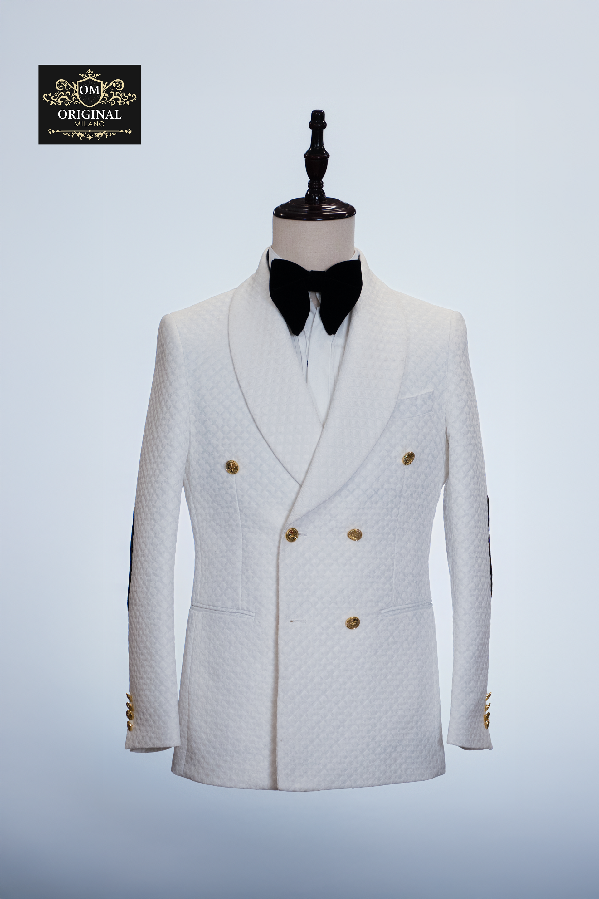ORIGINAL MILANO – 2Pcs Ivory Prestige Double-Breasted Tuxedo