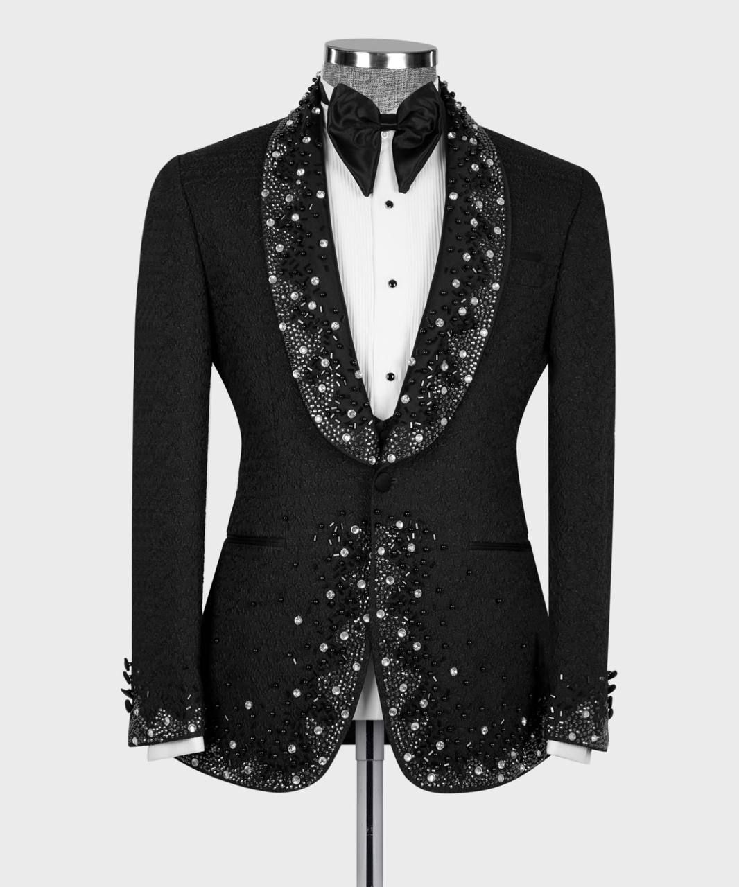 ORIGINAL MILANO – 3Pcs Midnight Noir Crystal Tuxedo