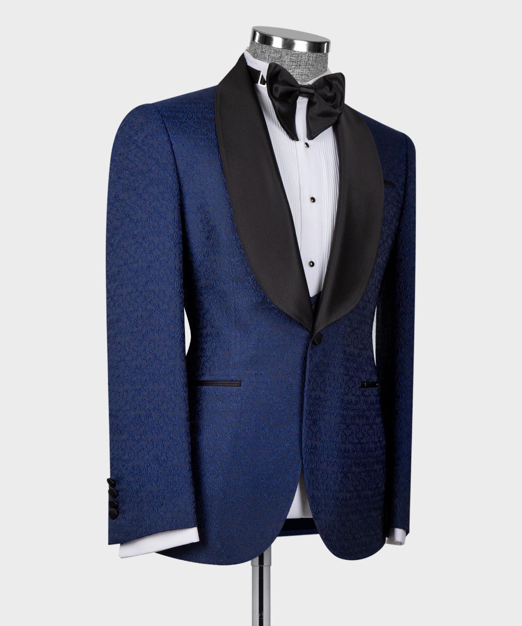 ORIGINAL MILANO –3Pcs Royal Midnight Blue Tuxedo