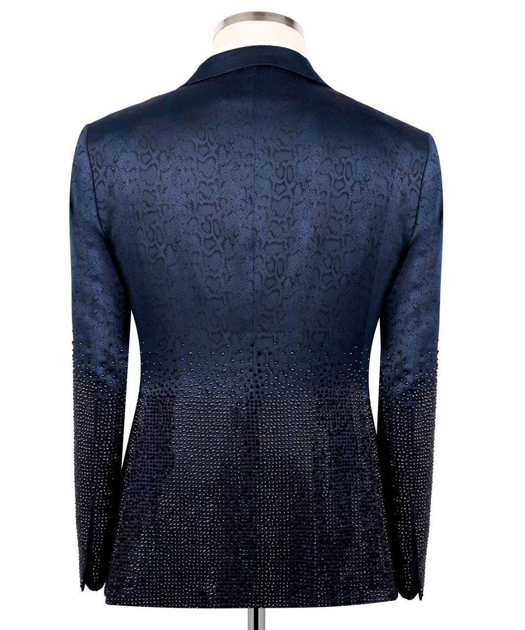 ORIGINAL MILANO – 2Pcs Midnight Sapphire Double-Breasted Tuxedo