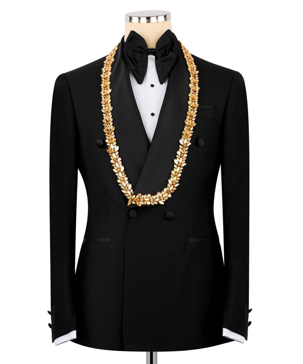 ORIGINAL MILANO – 2pcs Black Imperial Gold Crown Tuxedo