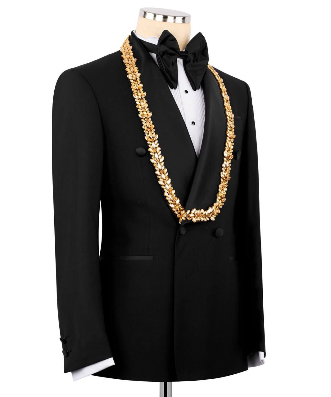 ORIGINAL MILANO – 2pcs Black Imperial Gold Crown Tuxedo