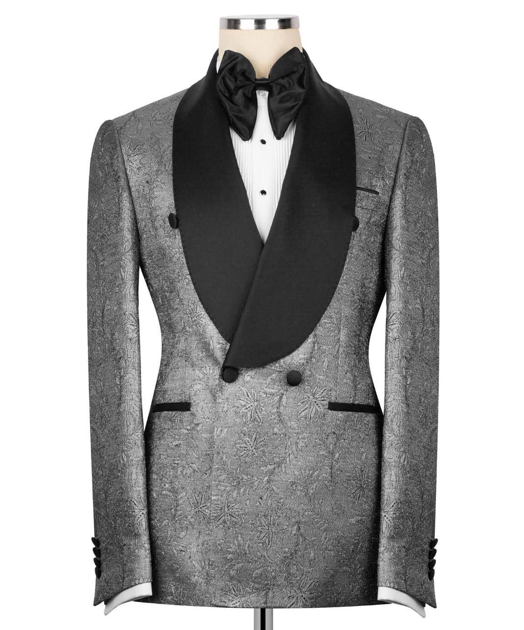 ORIGINAL MILANO – 2 Pcs Silver Eclipse Couture Tuxedo