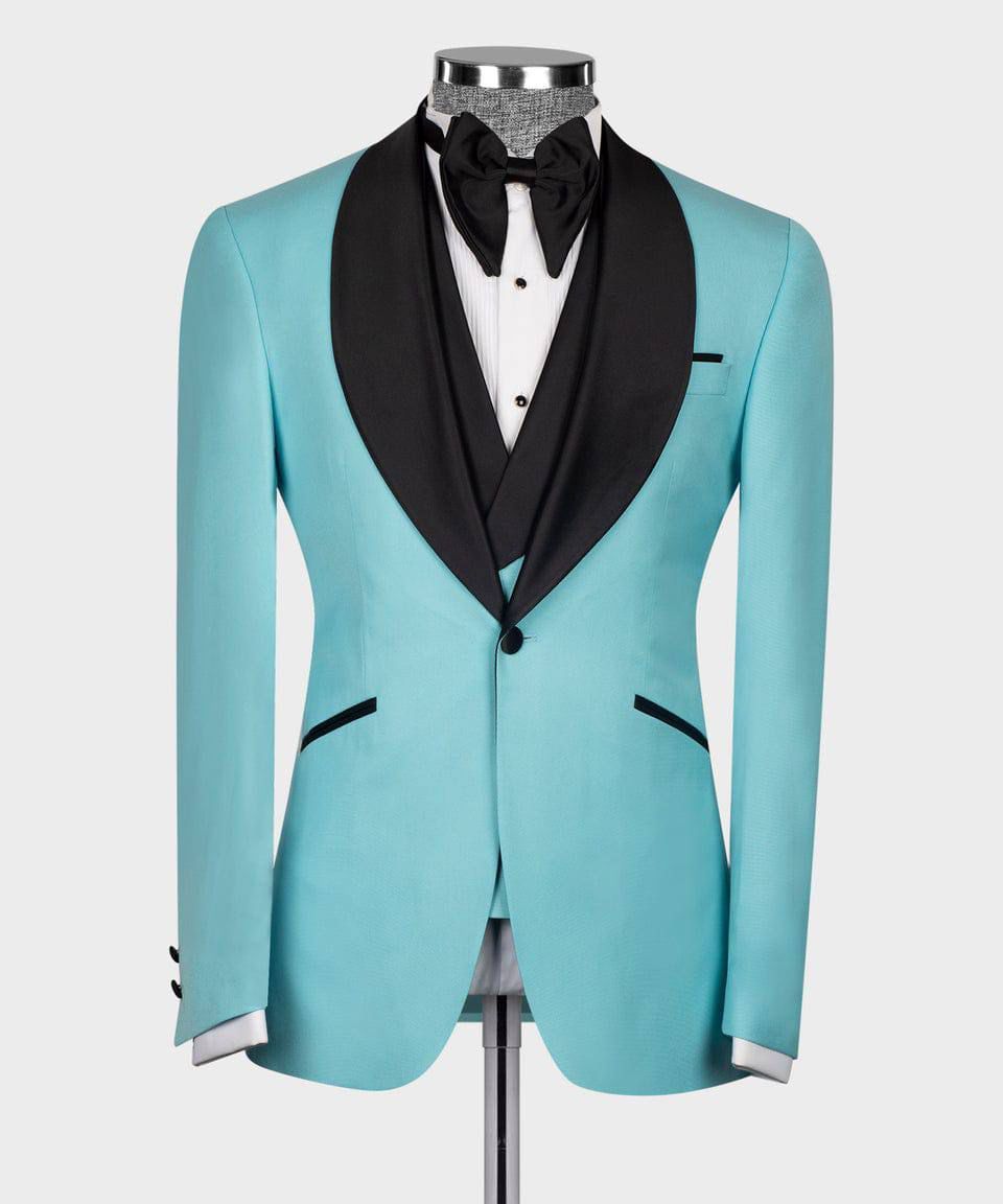 ORIGINAL MILANO – 3 Pcs Aqua Royale Statement Tuxedo