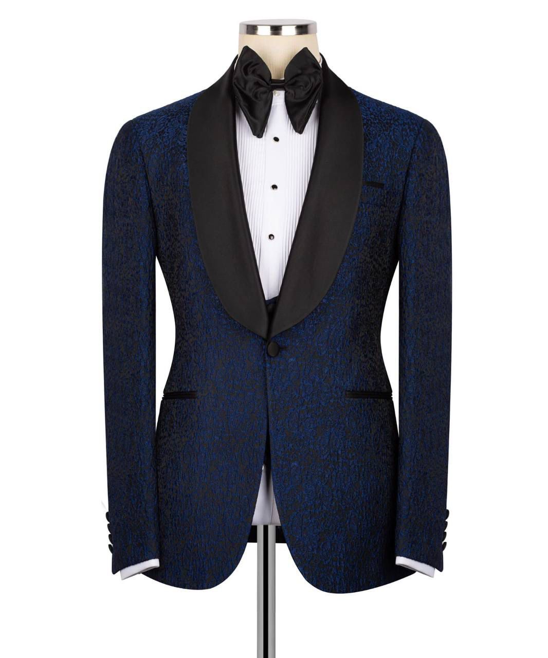 ORIGINAL MILANO – 3 Pcs Royal Midnight Blue Tuxedo II