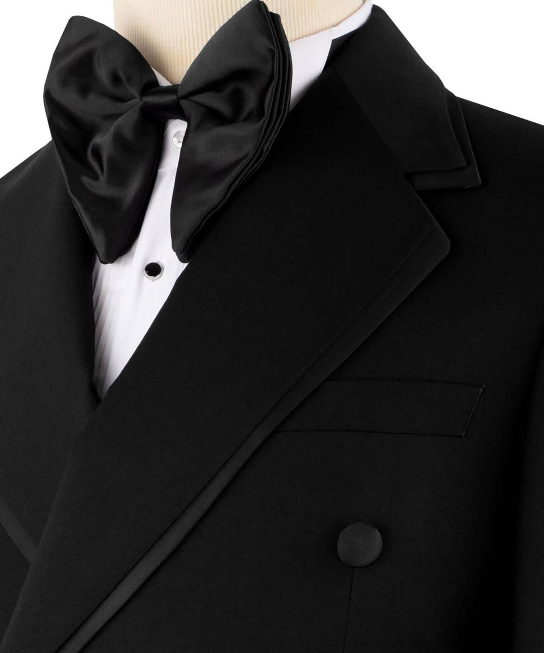 ORIGINAL MILANO – 2 pcs Classic Black Double-Breasted Tuxedo